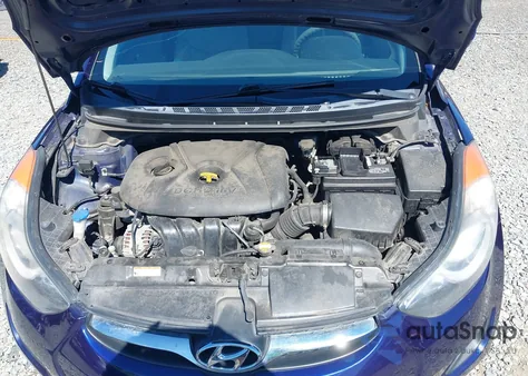 2011 Hyundai Elantra Gls from USA, damaged, VIN 5NPDH4AEXBH047246